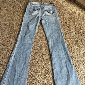 vintage low rise jeans